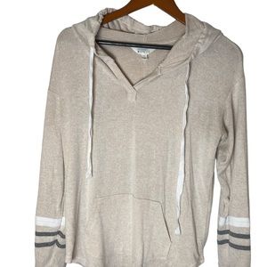 Market & Spruce Women's Light‎ Weight Knit Hoodie Size Small